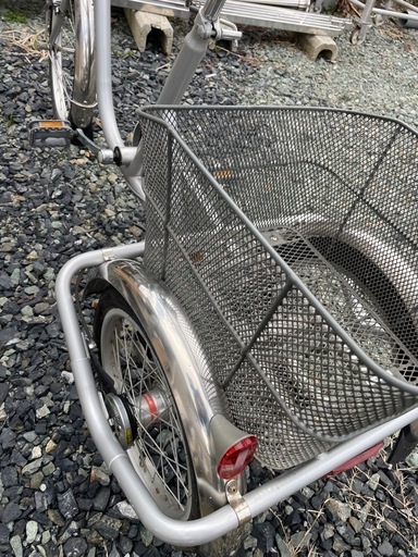 三輪自転車前後籠付き 卸売 値下げ！】Ashiraku Charlie 電動アシスト