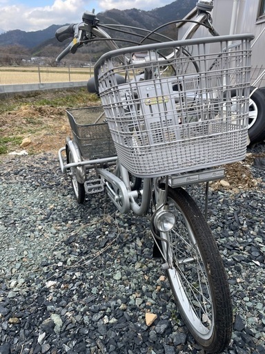 三輪自転車前後籠付き 卸売 値下げ！】Ashiraku Charlie 電動アシスト