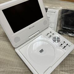 【値下げ】ポータブルDVDプレーヤー