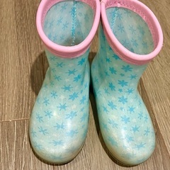 アナ雪　レインブーツ　15cm 2E 女の子の画像