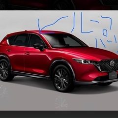 CX-5 ルーフレールカバーの画像
