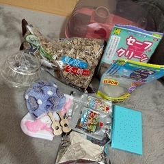 ハムスターゲージ本体＋用品の画像