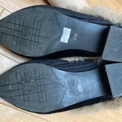 ファーサンダルの画像