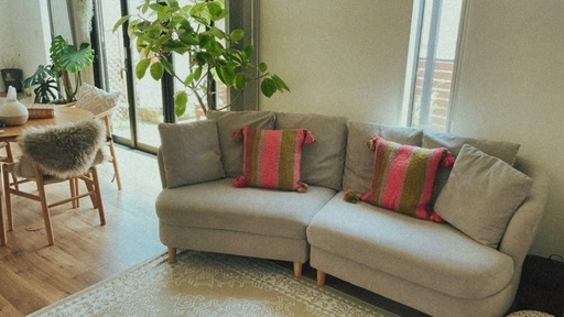 姫路市内お引き取り可能な方限定　グレーソファー