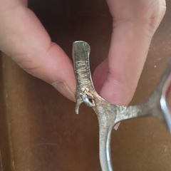 プリュイ アントラーヘアタイ ピンクゴールドの画像