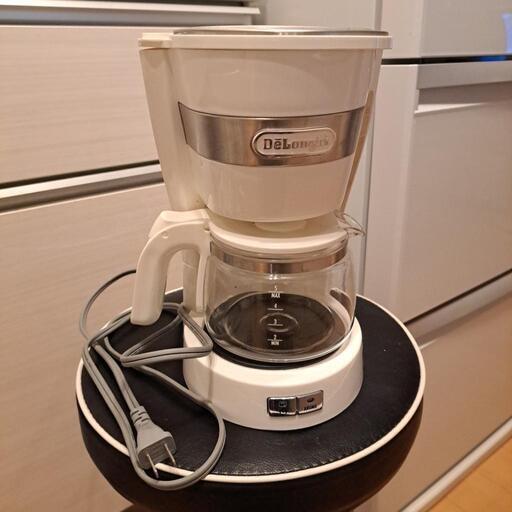 De'Longhi　コーヒーメーカー ホワイト