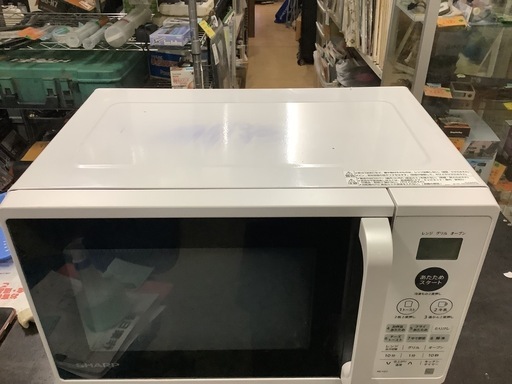 シャープ オーブンレンジ keyword キーワードホワイト RE−CE−7KW  リサイクルショップ宮崎屋　佐土原店　25.8.８F