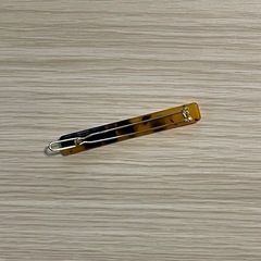 【4/25まで】
ヘアピン　べっこう柄　べっ甲柄の画像