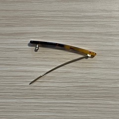 【4/25まで】
ヘアピン　べっこう柄　べっ甲柄の画像