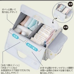 【未開封】赤ちゃんのお世話グッズ収納ケース の画像