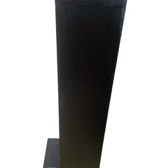 ダークブラウン 4段スリム型本棚(受け棚損傷有り)の画像