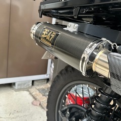 CT125 ヨシムラGP-MAGNUMサイクロン　サイレンサー　 の画像