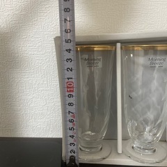未使用グラス5個セットの画像
