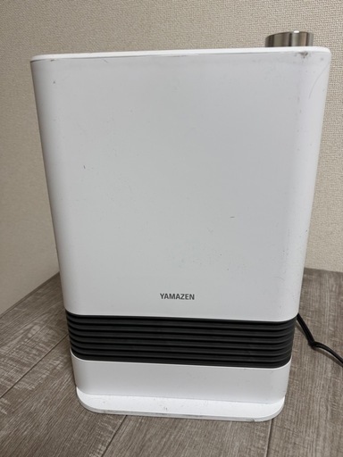 稼働品☆2024年製YAMAZEN セラミックヒーター 速暖 1200W/700W 2段階切替式 HF-L122