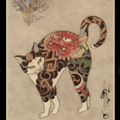 ⑤ねこのポスター