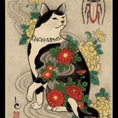 ⑳ねこのポスター（すの画像