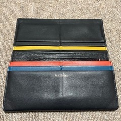 ポールスミス   長財布　ストライプステッチの画像