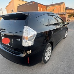 プリウスアルファ車検付き110000kmの画像