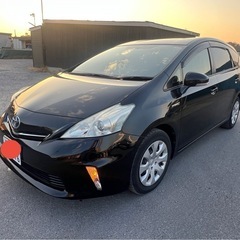 プリウスアルファ車検付き110000kmの画像
