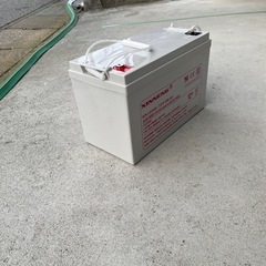 ディープサイクルバッテリー100Ahの画像