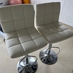 【取引決定】イス/ハイチェア/ホワイト