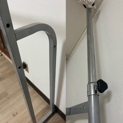 つっぱりクローゼットハンガーラック　の画像