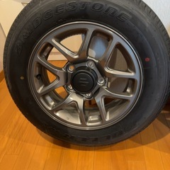 ジムニーjb64純正ホイールタイヤセットの画像