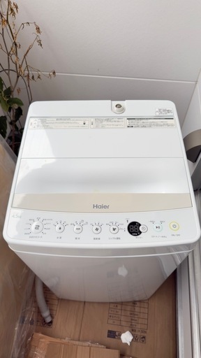 Haier JW-C45BE 中古洗濯機 4.5kg (2018年製)