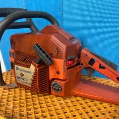 ハスクバーナ　チェンソー  54cc　名機　プ口用　超高回転 254XP 希少 エアインジェクション　エンジンチェンソー　チェーンソー　切断機　山師　伐採　254　Husqvarna　　の画像