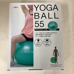 【未使用品】バランスボール　ヨガボール55