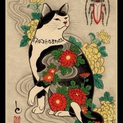 ⑳ねこのポスター（すの画像