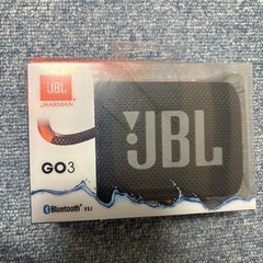 【新品未開封】JBL GO3 Bluetooth ポータブル ウォータープルーフ スピーカー ブラックの画像