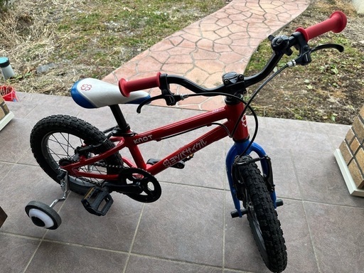 ヨツバサイクル　キッズバイク　子供用　14インチ