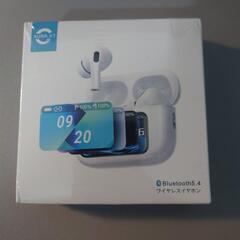 新品未開封　ディスプレイ付　ワイヤレスイヤホン
