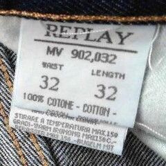 Replay デニム ジーンズ W32L32の画像