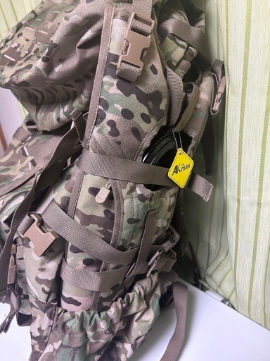 [MT] ミリタリー バックパック 米軍 USMC スタイル ILBE リュックサック 大容量 80L 防水 アウトドア サバイバル 