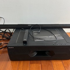 SONYソニー ホームシアターシステム スリムタイプサウンドバー...