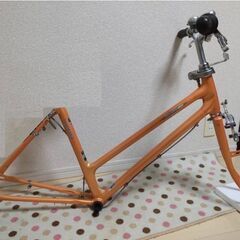 練馬区 ミヤタ27インチ シティサイクル アルミフレームのみ