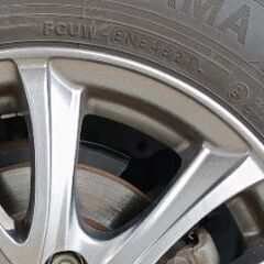 【値下げ】スタッドレス タイヤ ホイール付 4本 YOKOHAMA iceGUARD IG60 165/70R14 81Qの画像