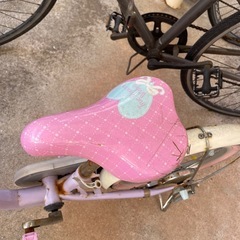 女の子16インチ自転車の画像