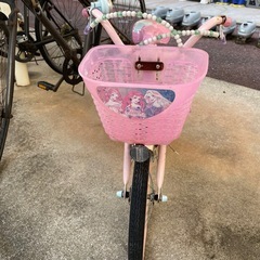 女の子16インチ自転車の画像