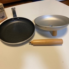 親子鍋　フタ付き　16cm　未使用の画像