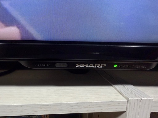 シャープ 55インチ　液晶 テレビ AQUOS LC-55u45   中古