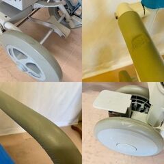 uchie ウチエ シャワーラク Ｕ型シート シャワーキャリー 入浴用車椅子 コンパクト 入浴補助 の画像