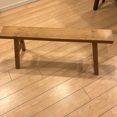 無印良品　木製スタンドの画像