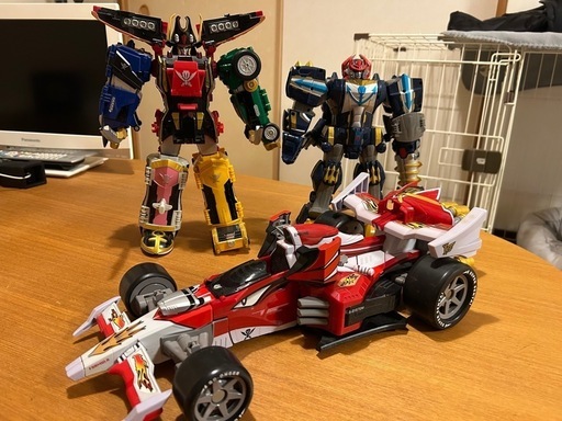 ゴーカイジャー　ゴーカイオーロボット三体合体セット