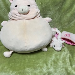 ピンクとブタ