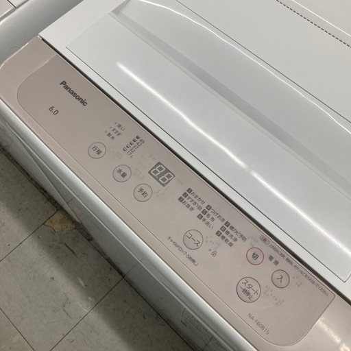 ⭐︎6ヶ月保証⭐︎Panasonic 6.0kg洗濯機　2021年製　NA-F60B15
