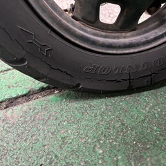 アドレスV125後輪タイヤ交換