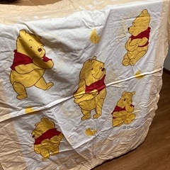 【くまのプーさんベビー用布団カバー】お昼寝布団などに！